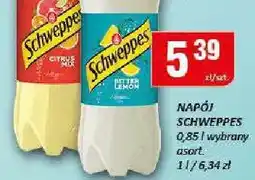 Chorten Napój Schweppes 0,85l wybrany asortyment oferta