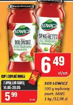 Chorten Sos boloński Łowicz pełen pomidorów oferta