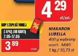 Chorten Makaron Lubella oferta
