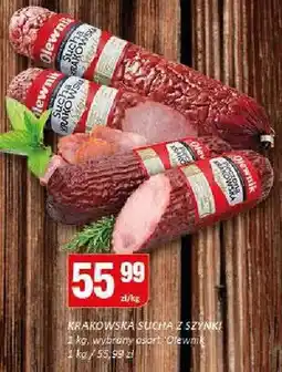 Chorten Kiełbasa krakowska sucha z szynki Olewnik oferta