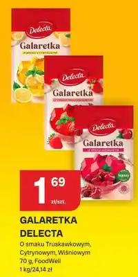 Chorten Galaretka Delecta o smaku truskawkowym oferta
