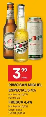 Chorten Piwo San Miguel Especial 5,4% but. bezzw oferta