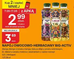 Chorten Napój owocowo-herbaciany Big-Activ El Melon o smaku melona z ekstraktem z nasion konopi oferta