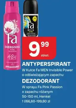 Chorten Dezodorant Fa Pink Passion w sprayu o zapachu różanym oferta