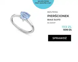 Briju Pierścionek briju biżuteria białe złoto BI-000137 oferta