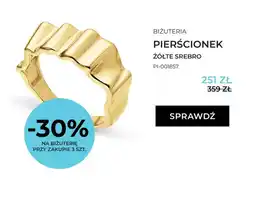 Briju Pierścionek Briju żółte srebro PI-001857 oferta