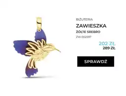Briju Zawieszka briju żółte srebro ZW-002597 oferta