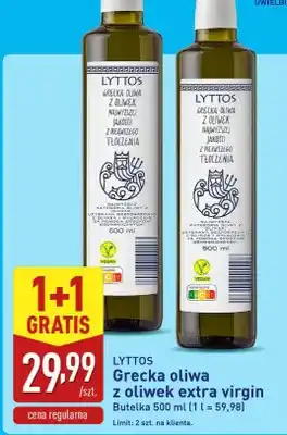 ALDI Oliwa z oliwek extra virgin Lyttos grecka oferta