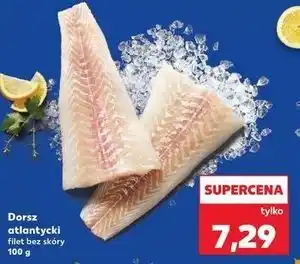 Dorsz atlantycki filet bez skóry