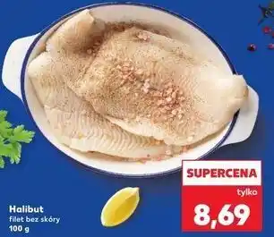 Halibut filet bez skóry