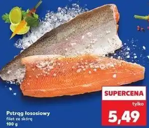 Pstrąg łososiowy filet ze skórą