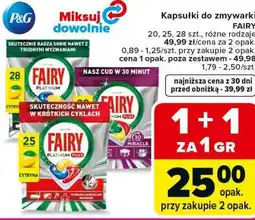 Carrefour Kapsułki do zmywarki FAIRY oferta