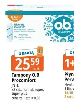 E.Leclerc Tampony super plus O.b. Procomfort oferta