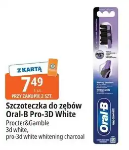 E.Leclerc Szczoteczka do zębów usuwająca przebarwienia Oral-B Pro 3Dwhite Advanced oferta