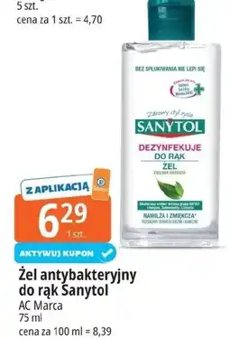 E.Leclerc Żel do dezynfekcji rąk Sanytol oferta