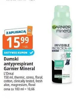 E.Leclerc Dezodorant floral touch Garnier Mineral Invisible Protection oferta