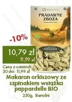Organic Farma Zdrowia Bartolini Makaron orkiszowy BIO oferta