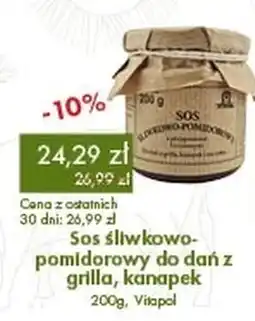 Organic Farma Zdrowia Vitapol Sos śliwkowo-pomidorowy oferta
