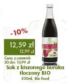 Organic Farma Zdrowia Bio Food Sok z kiszonego buraka tłoczony BIO oferta