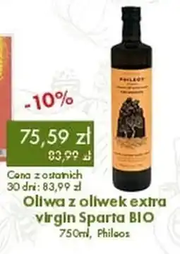 Organic Farma Zdrowia Phileos Oliwa z oliwek Sparta BIO oferta