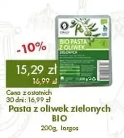 Organic Farma Zdrowia Iorgos Pasta z oliwek zielonych BIO oferta