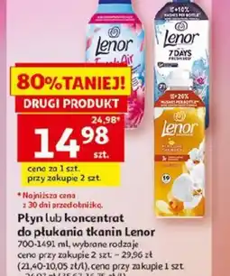 Auchan Lenor płyn/koncentrat oferta