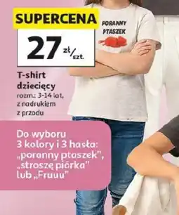 Auchan T-shirt dziecięcy oferta
