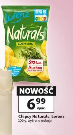 Auchan Lorenz Chipsy Naturals oferta