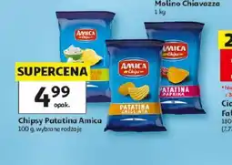 Auchan Chipsy Patatina Amica oferta