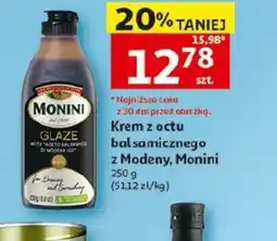 Auchan Krem z octu balsamicznego z Modeny Monini oferta