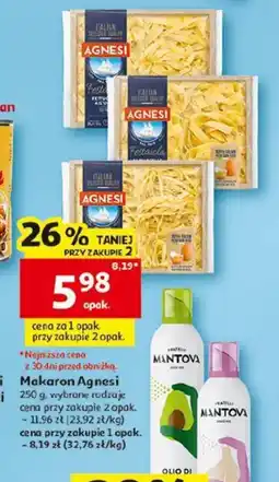 Auchan Makaron Agnesi oferta