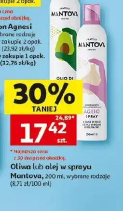 Auchan Mantova oliwa/olej w sprayu oferta