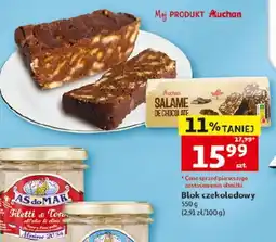 Auchan Blok czekoladowy Auchan oferta