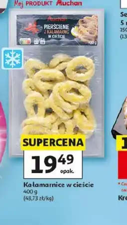Auchan Kalmarnice w cieście Auchan oferta