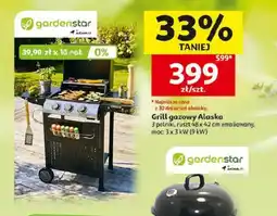 Auchan Gardenstar Grill gazowy Alaska oferta