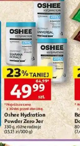 Auchan Oshee Hydration Powder Zero Jar oferta