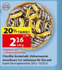 Auchan Dr Gerard Ciastka kremówki oferta