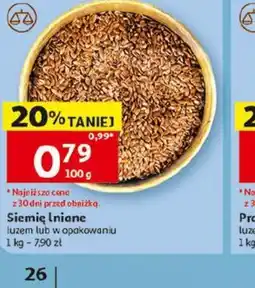 Auchan Siemię Lniane oferta