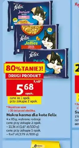Auchan Felix mokra karma dla kota oferta