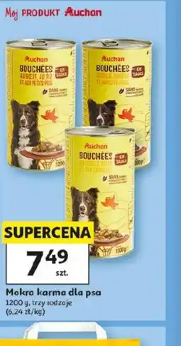 Auchan Auchan Mokra karma dla psa oferta