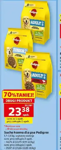 Auchan Pedigree Sucha karma dla psa oferta