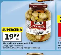 Auchan Rolnik Pieczarki marynowane oferta