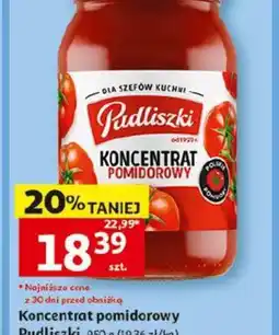 Auchan Koncentrat pomidorowy Pudliszki oferta