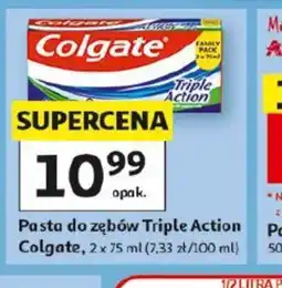 Auchan Colgate Pasta do zębów Triple Action oferta