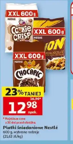 Auchan Płatki śniadaniowe Nestlé oferta