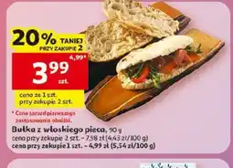 Auchan Bułka z włoskiego pieca oferta