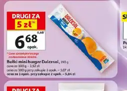Auchan Bułki mini burger Dulcesol oferta