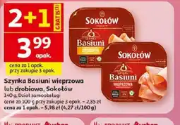 Auchan Sokołów Szynka Basiuni oferta