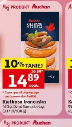 Auchan Kiełbasa francuska Auchan oferta