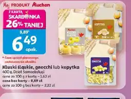 Auchan Auchan Kluski, Gnocchi, Kopytka oferta